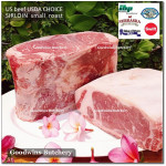 Beef Sirloin America USDA US CHOICE (Striploin / New York Strip / Has Luar) frozen whole SWIFT 6-7 kg/pc (price/kg) PREORDER 2-3 days notice